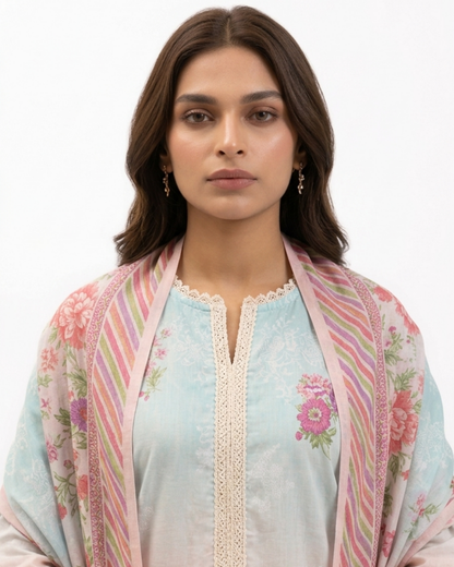 Zellbury Lawn Suit