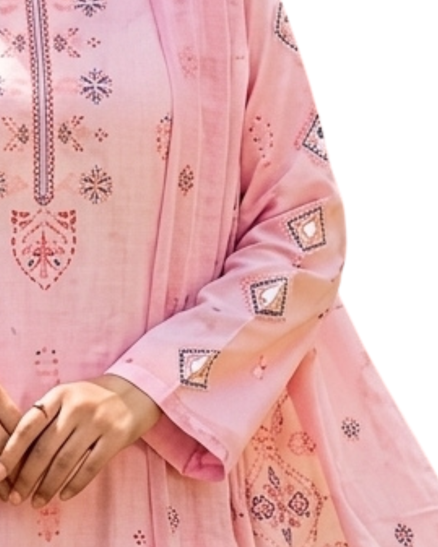 Embroidered Lawn Suit