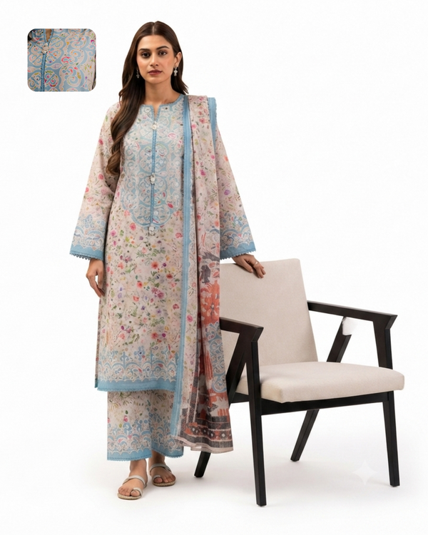 Zellbury Printed Suit